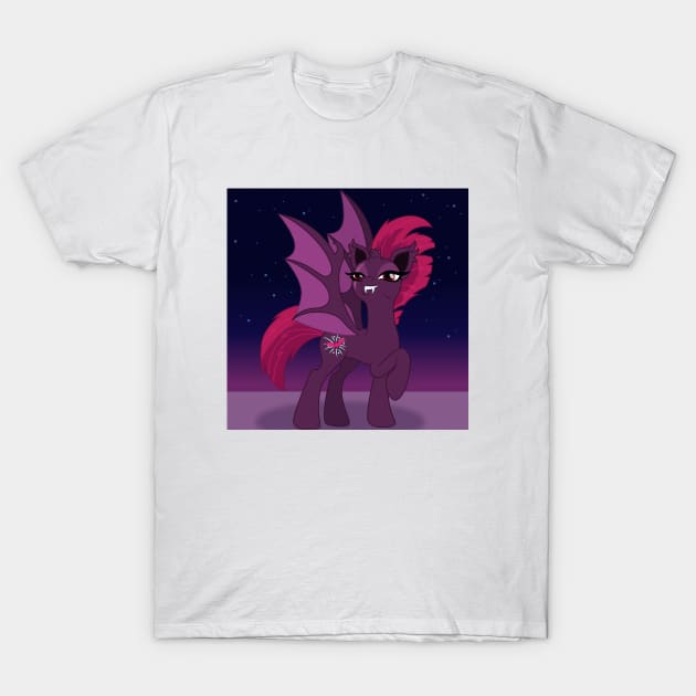 Tempest Shadow bat pony scene T-Shirt by CloudyGlow